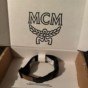 MCM Pet Collar & Leash Set